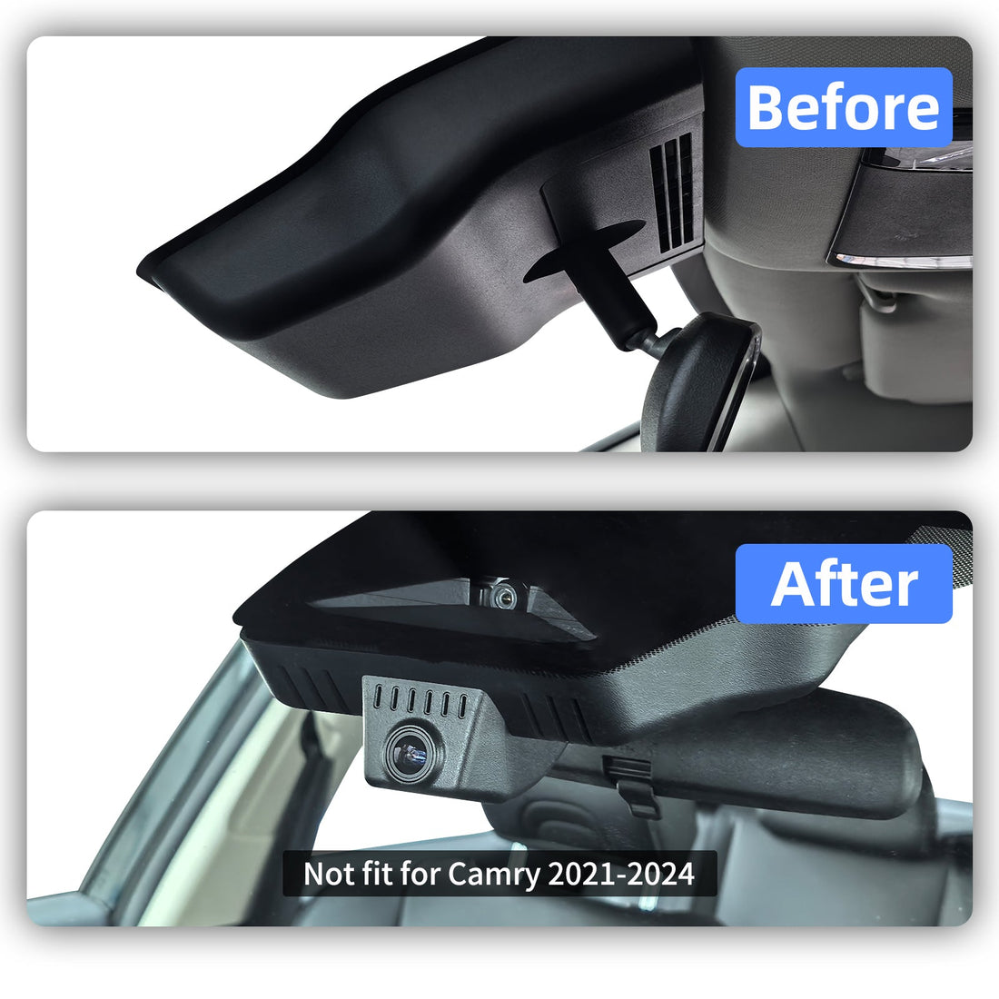 Is Ccarcamzone Dash Cam for 2025 Toyota Camry Hard to Install?