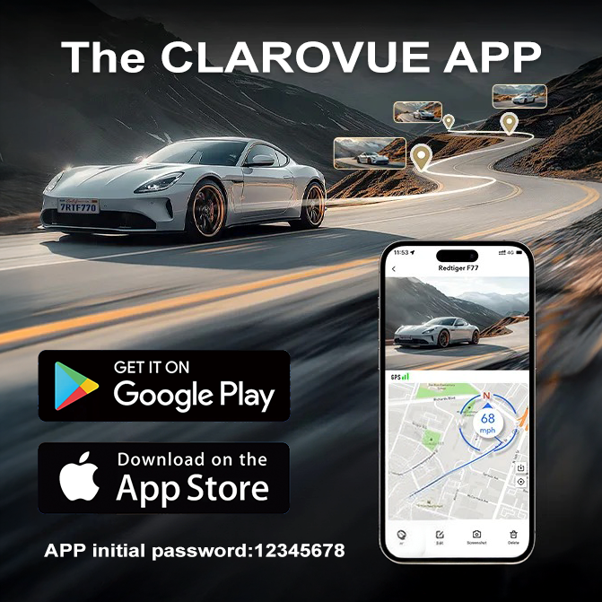 CLAROVUE Integrated Dash Cam for Porsche