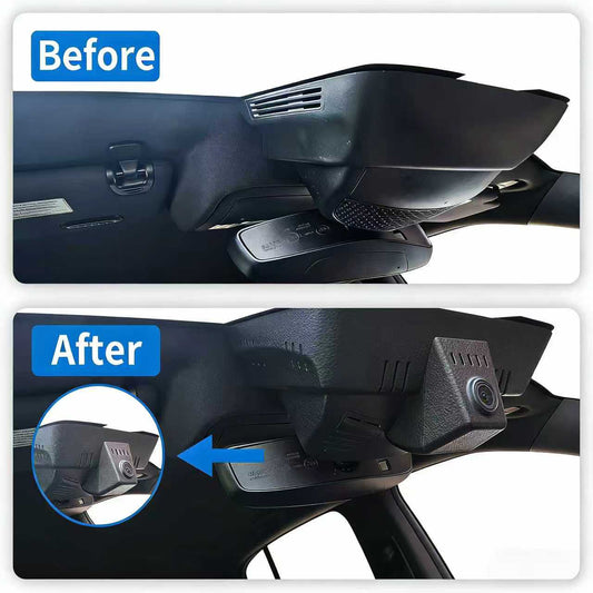 CLAROVUE Integrated 4K Dash Cam for Dodge RAM 1500 (2019-2024) Front and Rear CLAROVUE