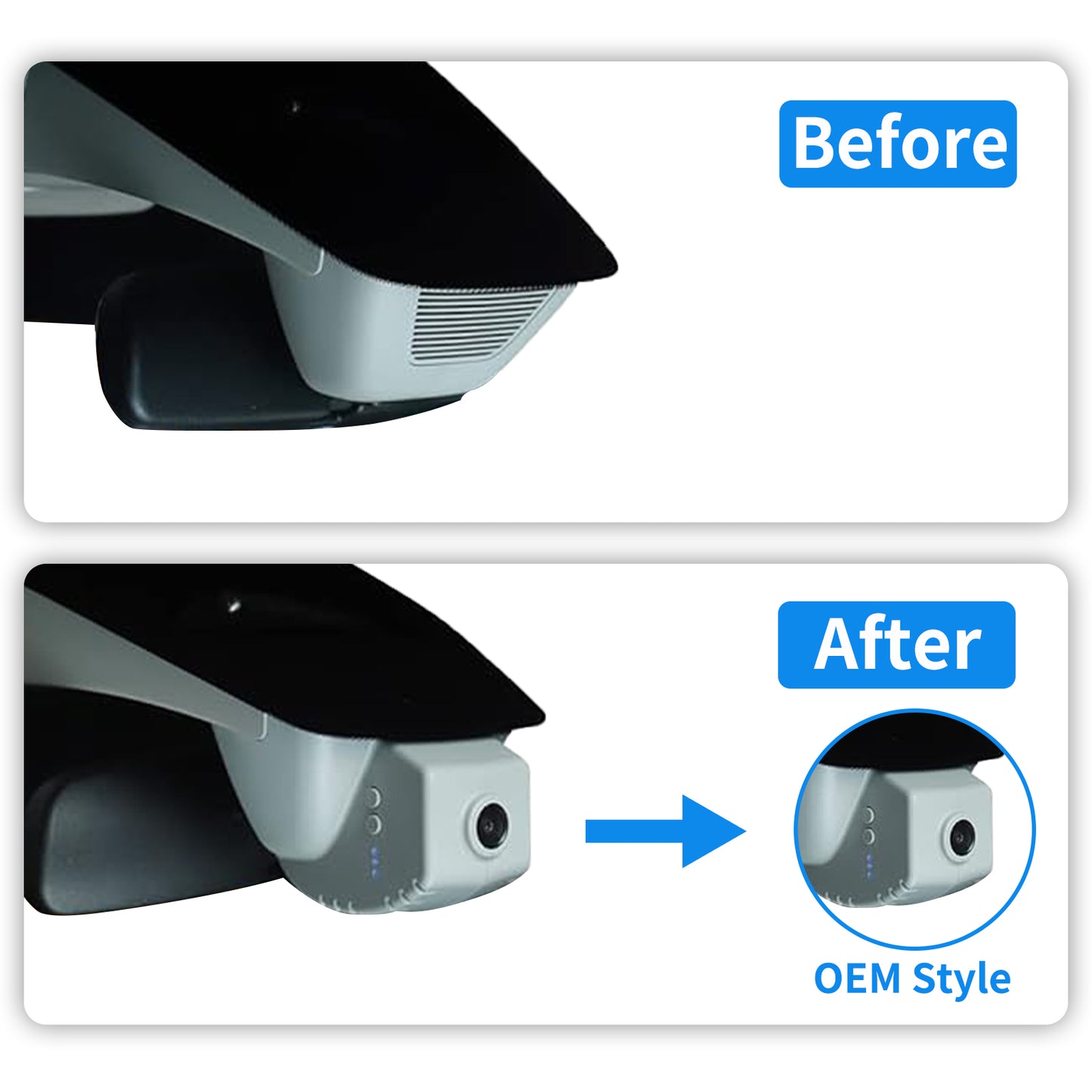 CLAROVUE Integrated Dash Cam for Honda Civic (2022-2025)