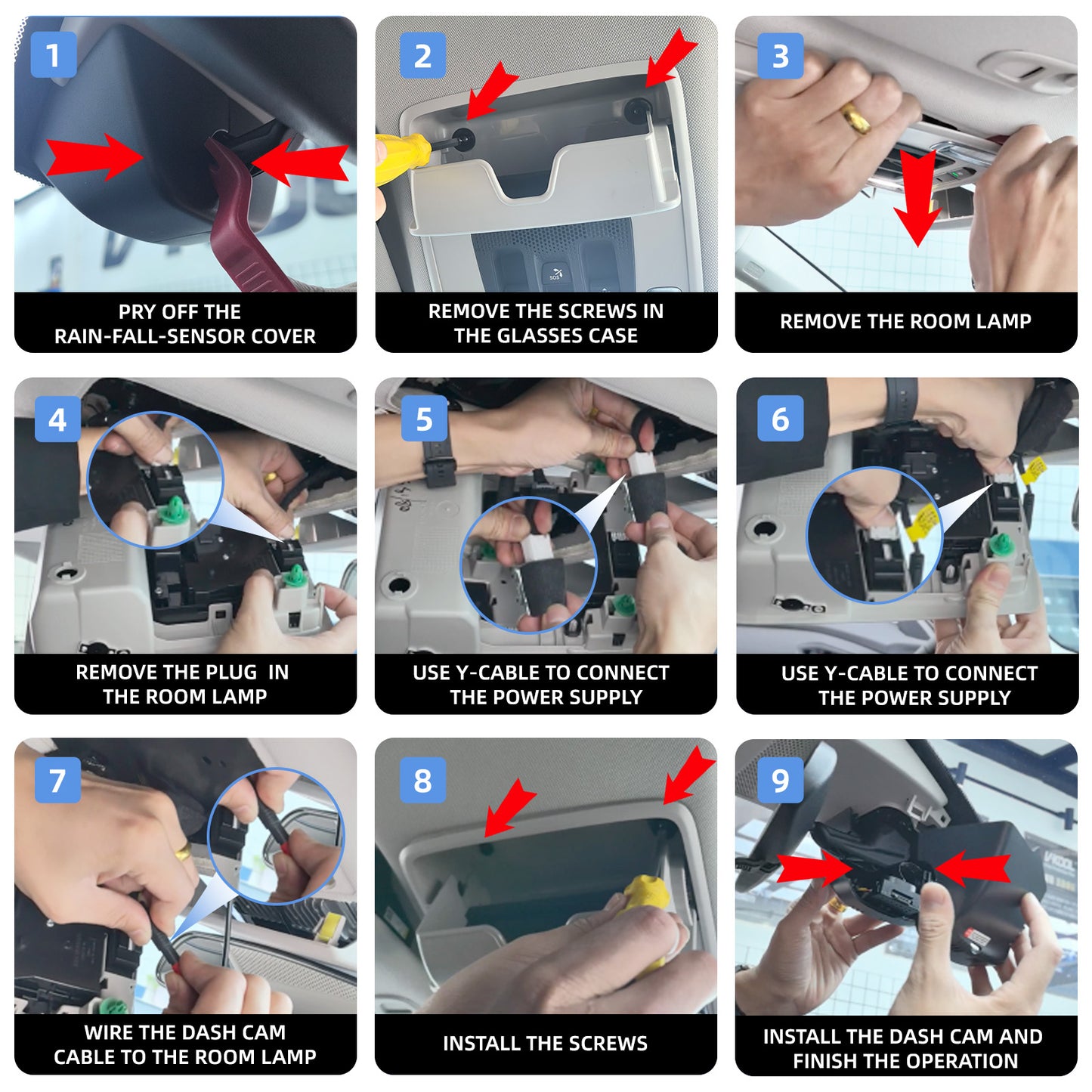 CLAROVUE Integrated Dash Cam for Honda Civic (2022-2025)