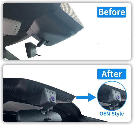 CLAROVUE Integrated Dash Cam for Toyota Tundra (2017-2025) CLAROVUE