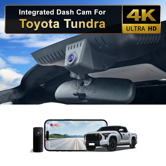 CLAROVUE Integrated Dash Cam for Toyota Tundra (2017-2025)