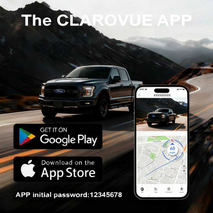 CLAROVUE Integrated Dash Cam for Ford  F150/F250/F350 RAPTOR (Model A 2018-2025)