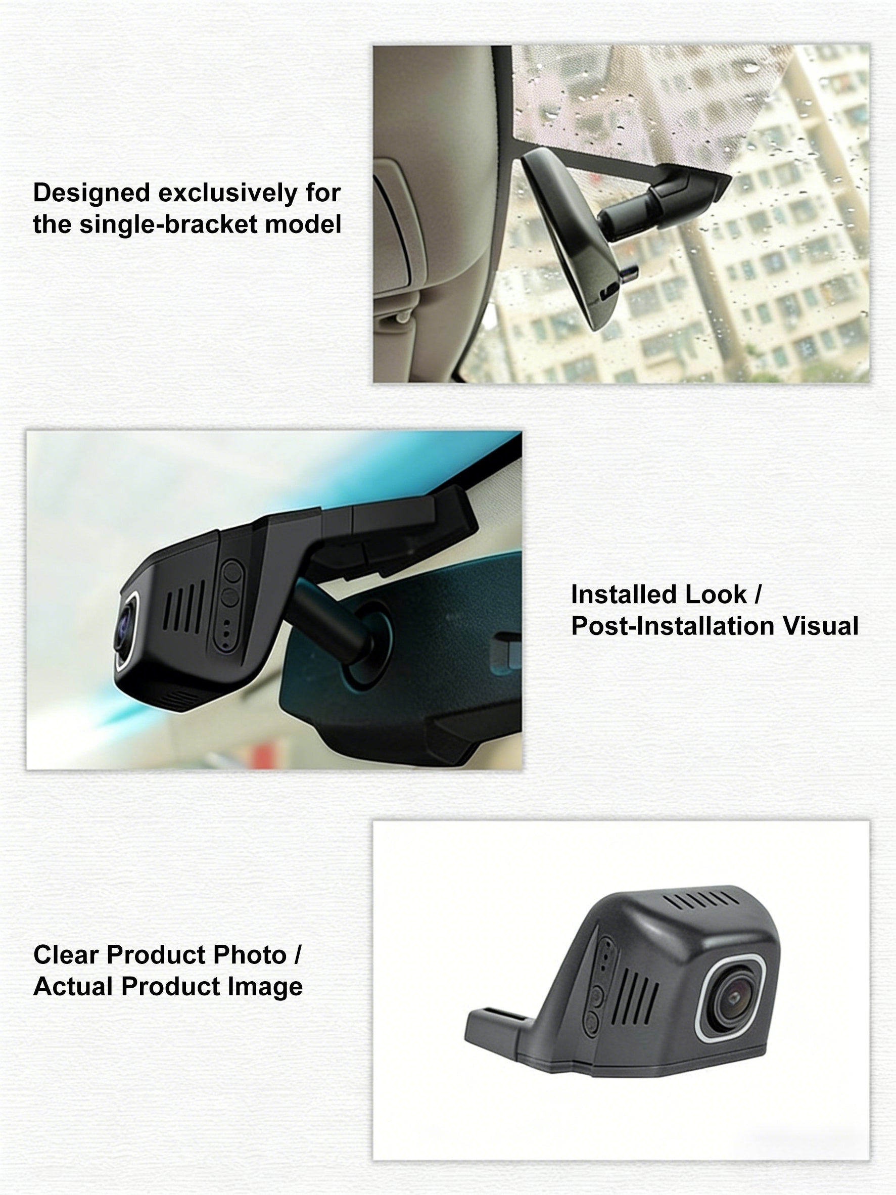 CLAROVUE All-in-One Universal Dash Cam CLAROVUE