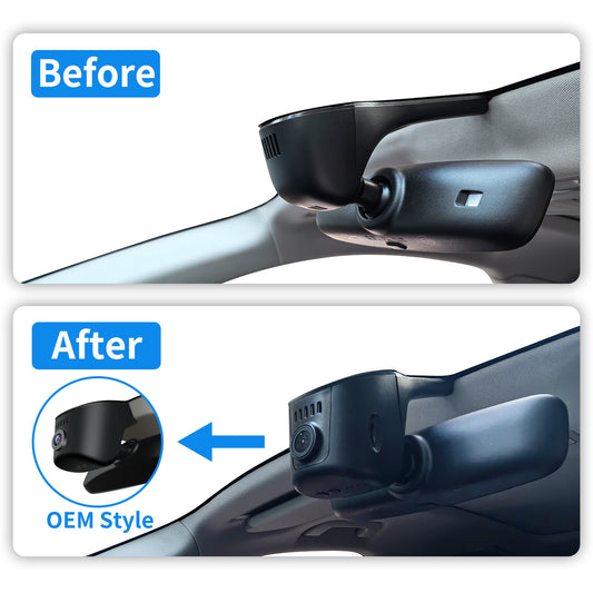 CLAROVUE Integrated Dash Cam for Audi  A4 A3 A5 A6 Q5 S4 S6 Q7 A8 Q8 S8 TT A7 S5 Q3 e-tron (Model A)