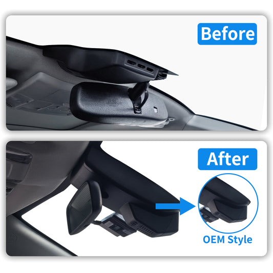 CLAROVUE Integrated Dash Cam for Toyota Tundra (2017-2025)