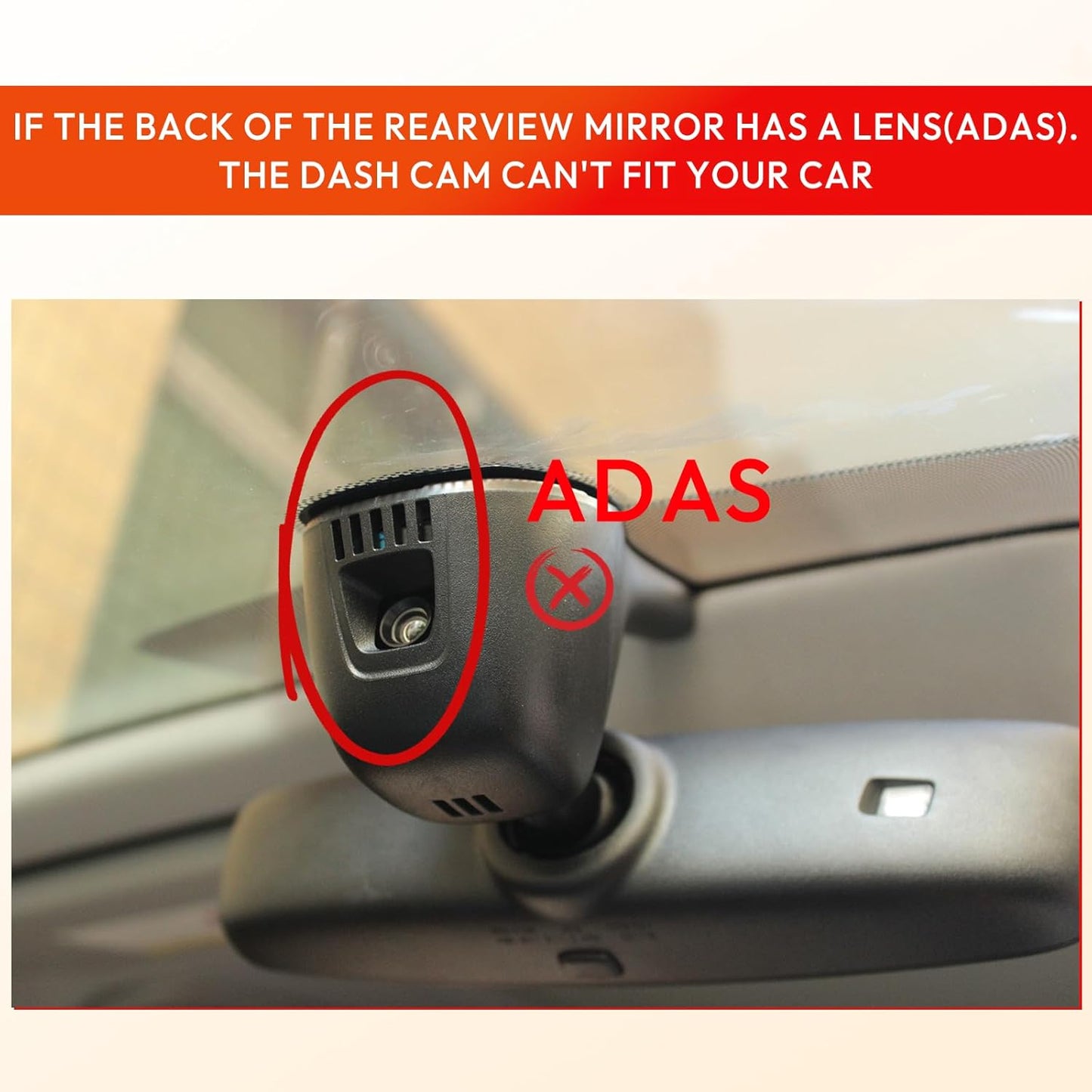 CLAROVUE Integrated Dash Cam for Audi  A4 A3 A5 A6 Q5 S4 S6 Q7 A8 Q8 S8 TT A7 S5 Q3 e-tron (Model A) CLAROVUE