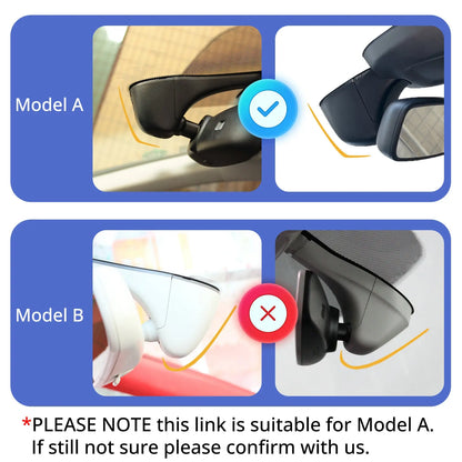 CLAROVUE Integrated Dash Cam for Audi  A4 A3 A5 A6 Q5 S4 S6 Q7 A8 Q8 S8 TT A7 S5 Q3 e-tron (Model A)