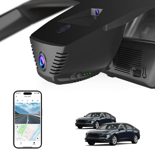 CLAROVUE Integrated 4K Dash Cam for Honda Accord (2023-2025) Front and Rear CLAROVUE