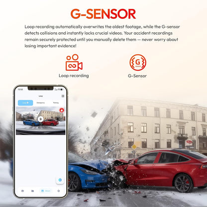 CLAROVUE Integrated Dash Cam for Toyota Tacoma（2024-2025） CLAROVUE