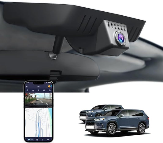 CLAROVUE Integrated Dash Cam for Toyota Grand Highlander (2024-2025)