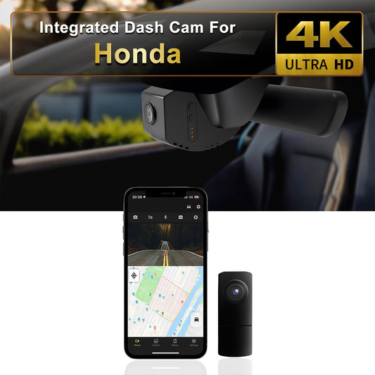 CLAROVUE Integrated Dash Cam For Honda Accord/CR-V/Civic