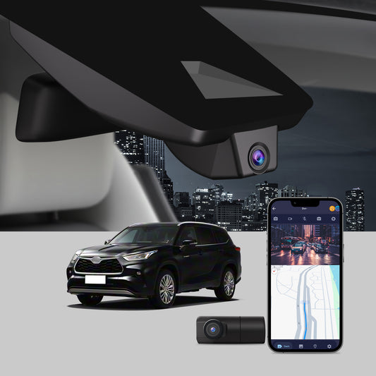 CLAROVUE Integrated Dash Cam For Toyota Highlander（2020-2025）