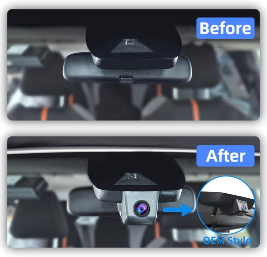 CLAROVUE Integrated Dash Cam for Toyota Grand Highlander (2024-2025)