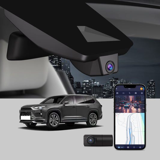 CLAROVUE Integrated Dash Cam for Toyota Grand Highlander (2024-2025)