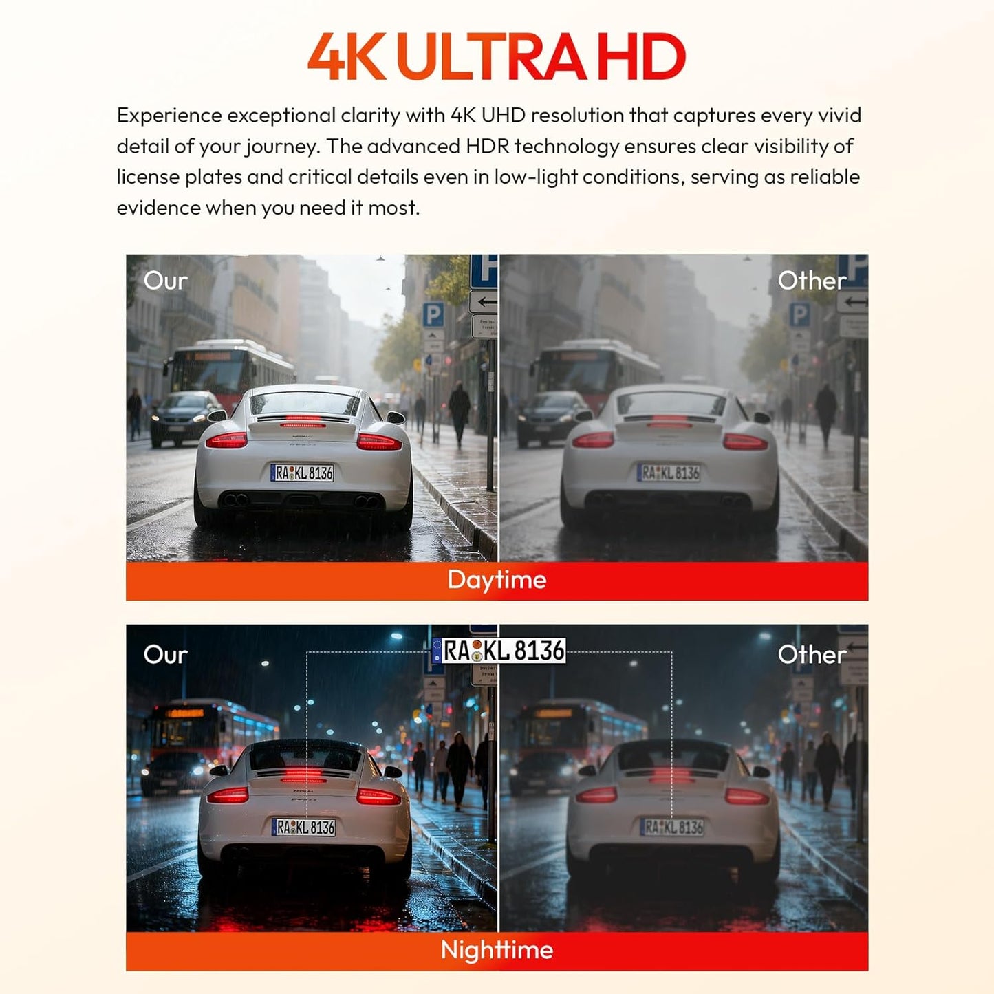 CLAROVUE Integrated Dash Cam for Toyota Tacoma（2024-2025） CLAROVUE