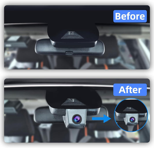 CLAROVUE Integrated Dash Cam For Toyota Highlander（2020-2025）