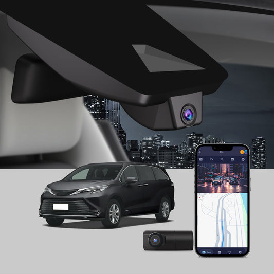 CLAROVUE Integrated Dash Cam for Toyota Sienna (2021-2025)