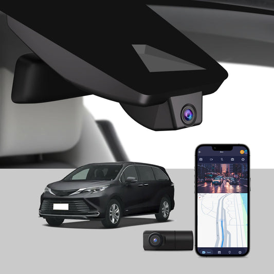 CLAROVUE Integrated Dash Cam for Toyota Sienna (2021-2025) CLAROVUE