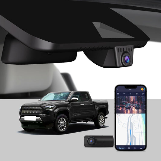 CLAROVUE Integrated Dash Cam for Toyota Tacoma（2024-2025） CLAROVUE